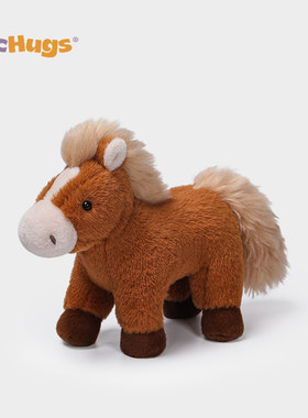 McHugs小马驹布莱毛绒玩具玩偶马年吉祥物公仔本命年小马生肖摆件