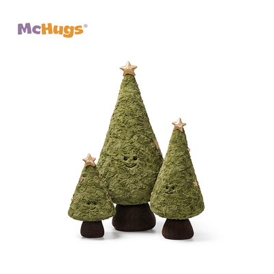 McHugs圣诞节星雪松圣诞树玩偶