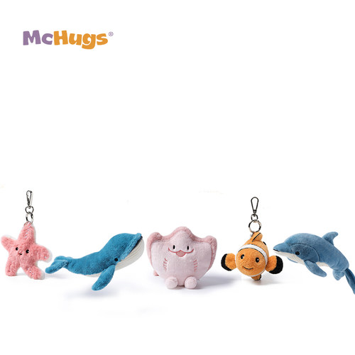 McHugs海洋系列毛绒玩具安抚玩偶睡觉抱娃娃情侣公仔生日礼物