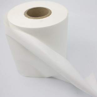 白色静电除尘纸工业擦拭布清洁巾吸油擦拭纸机器大卷无尘吸水2037