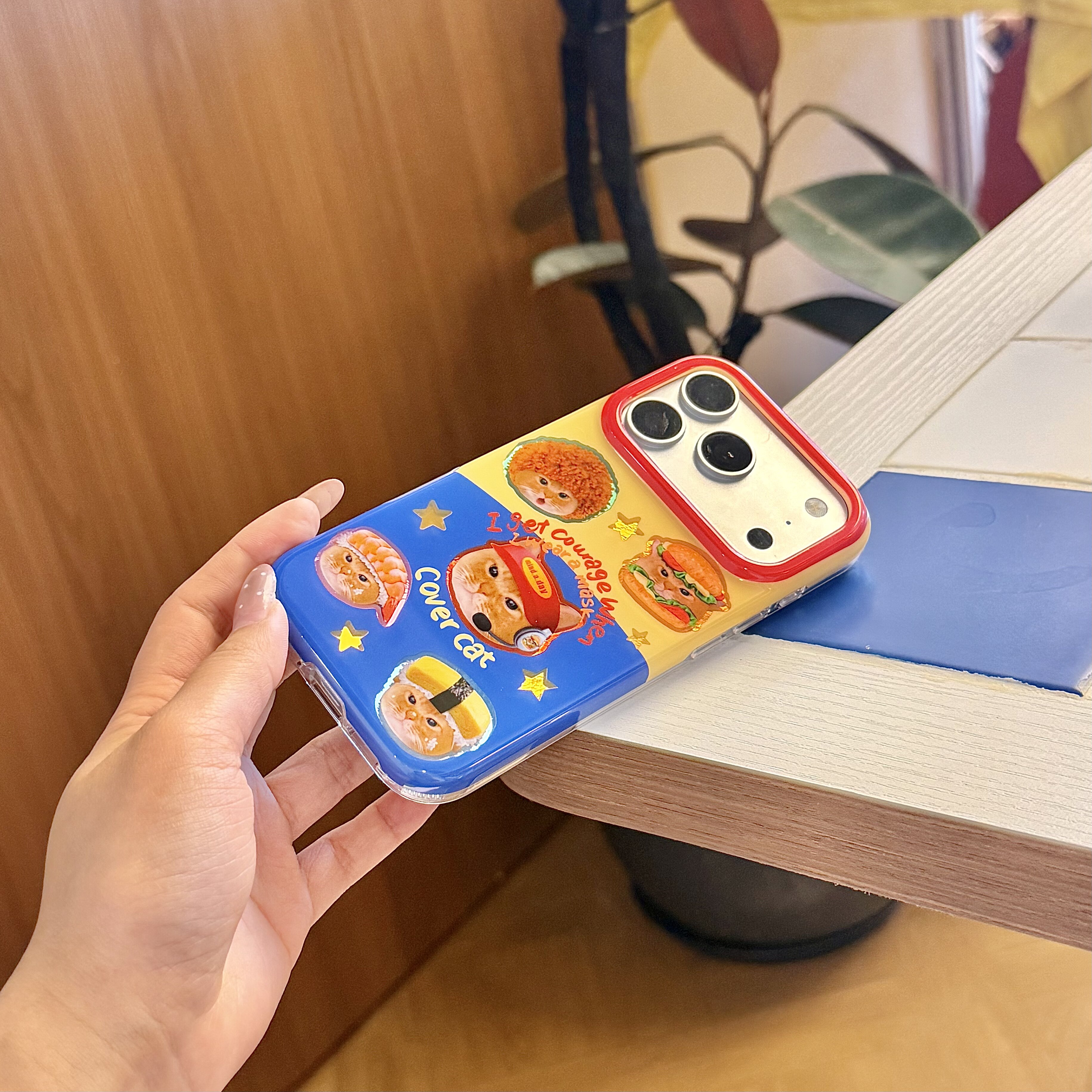 ins可爱猫咪iPhone防摔手机壳