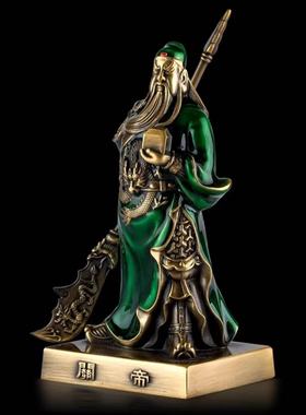 汽车摆件关公车内中控台摆件关羽车上摆件武财神保平安关长云用品