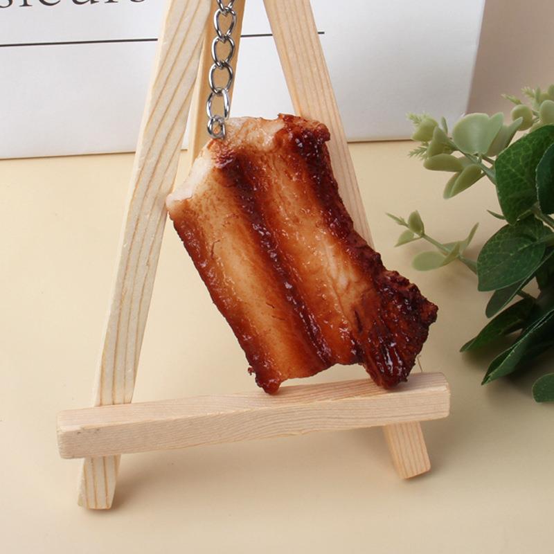 仿真食物烤五花肉模型假菜品红烧肉样品道具搞怪娱乐食玩玩具