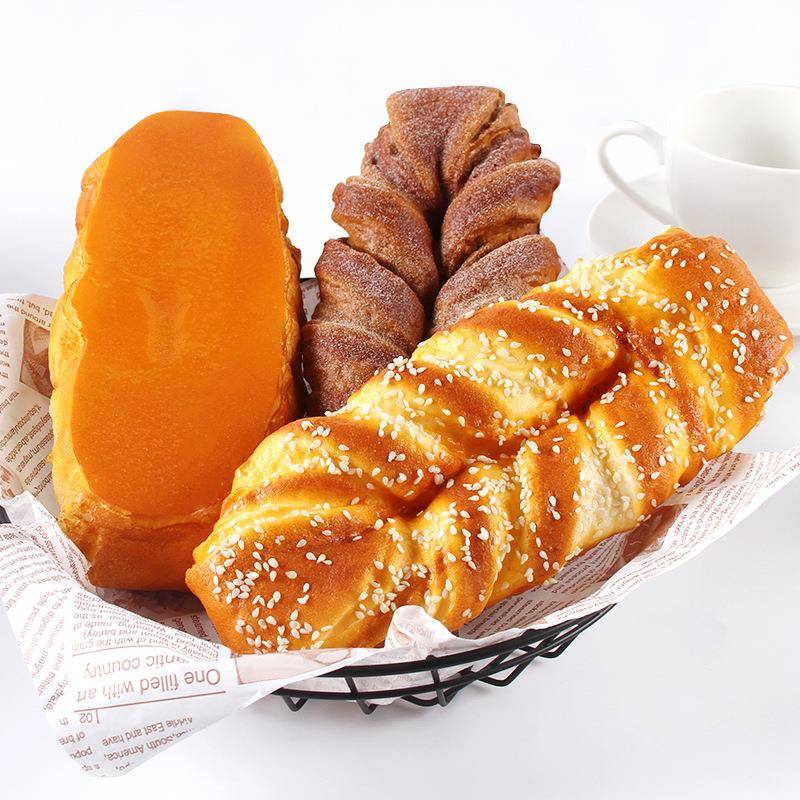 仿真面包食品模型样板间厨房软面包食物装饰摆件拍摄道具