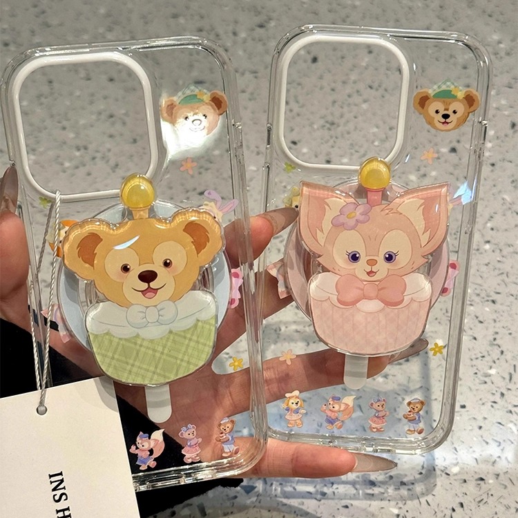 新款玲娜贝儿达菲熊适用iPhone17ProMax手机壳16苹果15防摔软男女