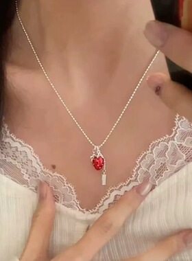 十里珠玉间莓有烦恼花朵项链女
