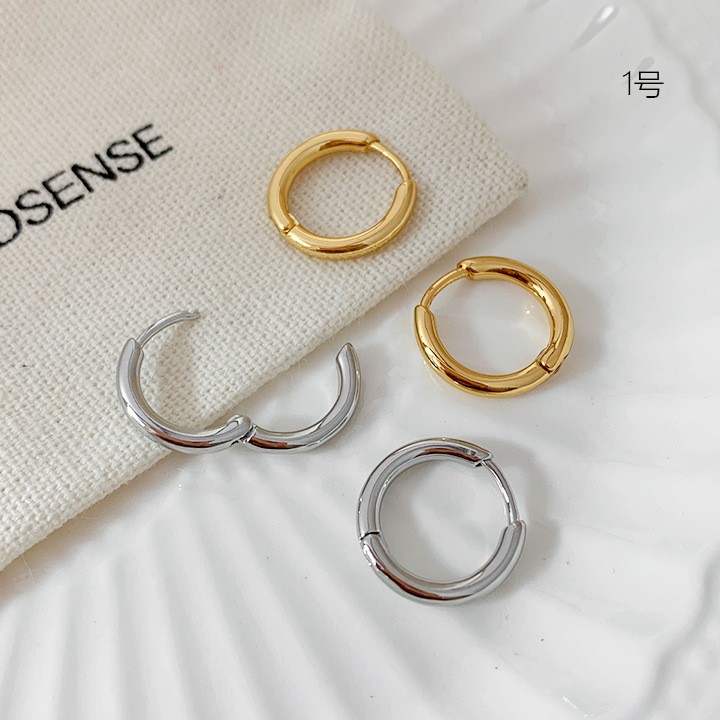 日韩时尚简约百搭冷淡风耳环