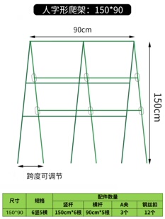 销阳台菜园种菜蔬菜爬藤架子豆角架杆黄瓜支架支撑杆攀爬架园艺厂