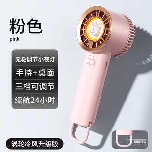 迷你usb充电款 手持小风扇折叠便携式 静音桌面学生宿舍办公电风u.
