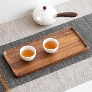 早餐盘相思木整块实木长方形茶盘面包盘木质点心茶托水杯托盘