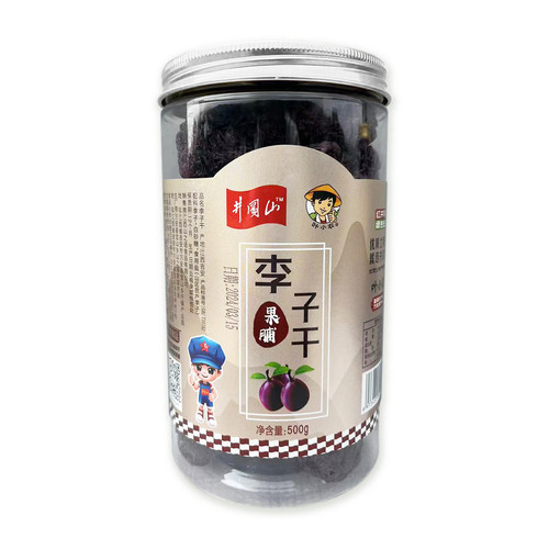 叶小农原味李子干低脂零食开胃孕妇蜜饯江西特产500g