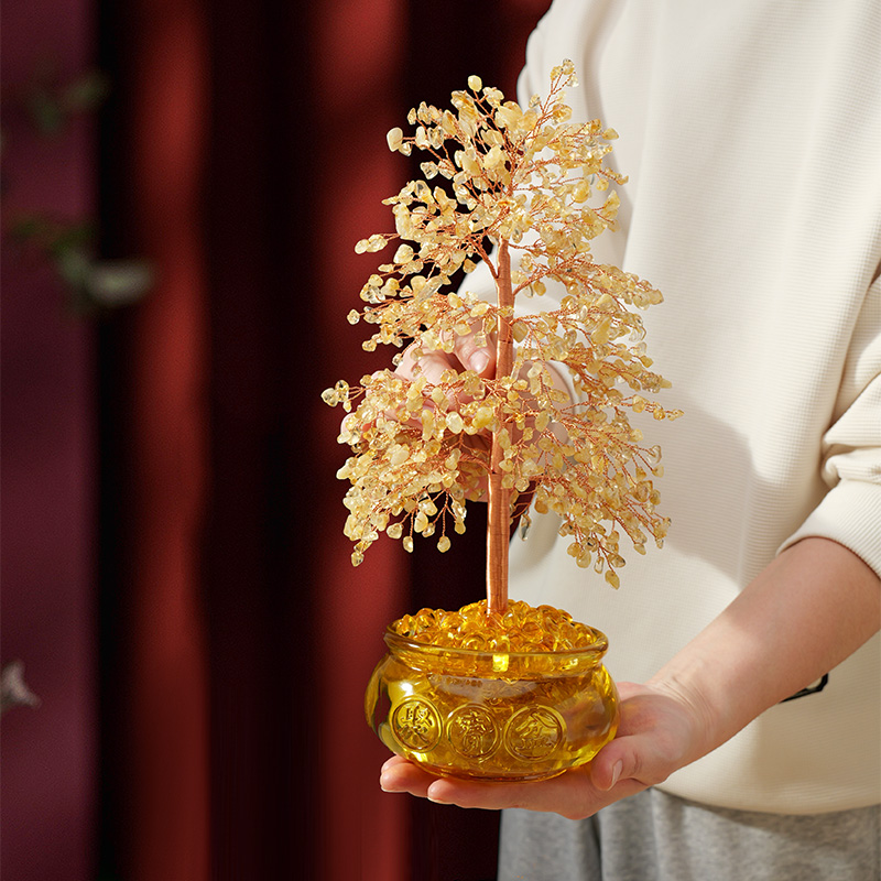 家居摆件天然水晶手工制作