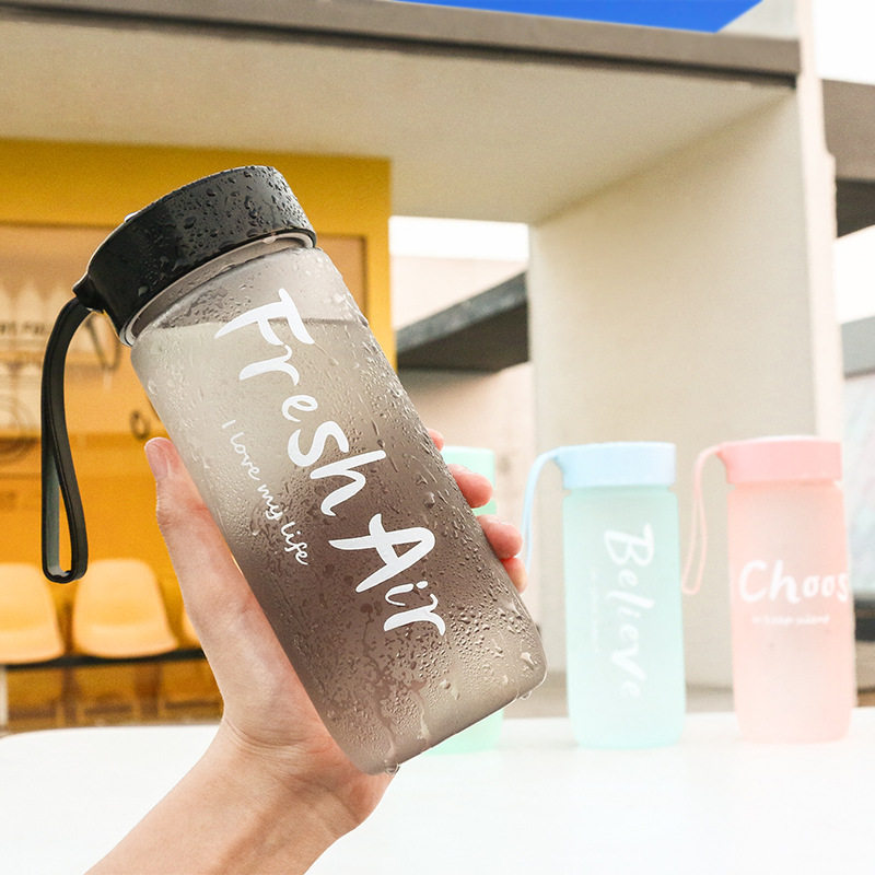 水杯塑料的批发运动水瓶水杯高颜值大容量男女网红水杯学生随行杯