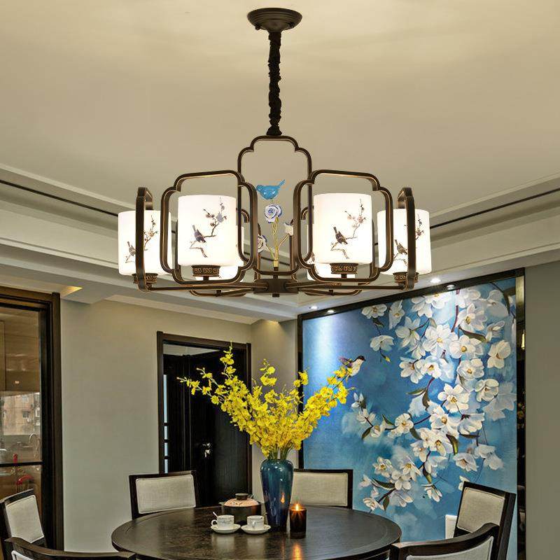 现新式吊灯禅意中意国风大气客厅灯中具创365个性代餐厅卧室书房,家装灯饰光源,智能吊灯,淘宝优惠券,粉丝福利购,淘宝优惠卷