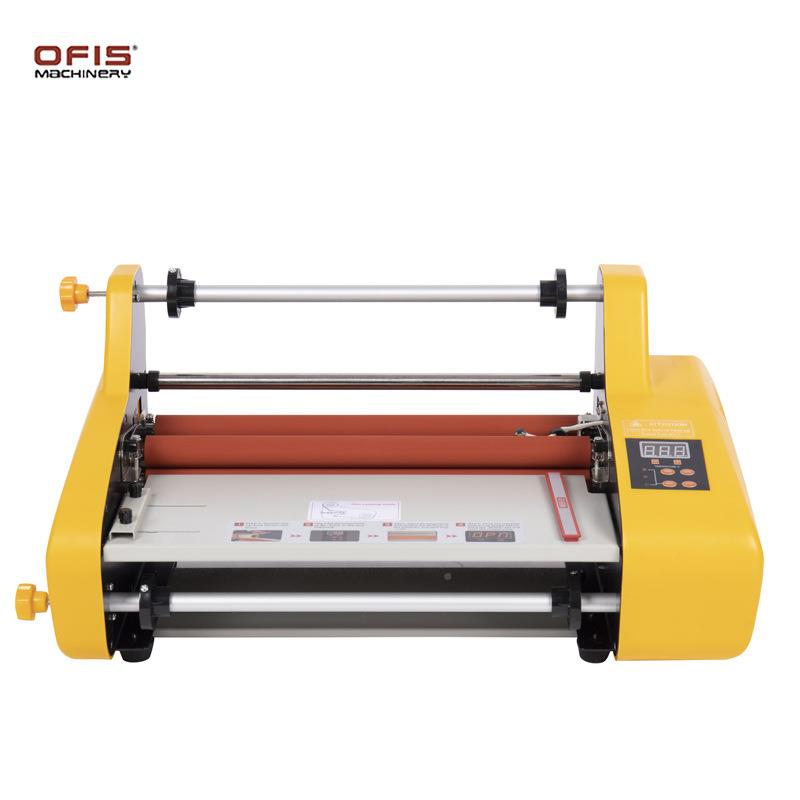 510电动覆膜机面双面冷热两FM510用4辊单快膜速预热涂A预型覆机