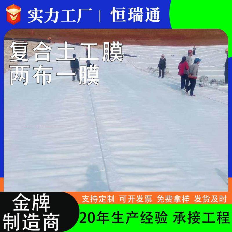 两布一膜河湖泊水库堤坝蓄水池防渗膜建筑物地下工程复合土工膜,基础建材,防水卷材,淘宝优惠券,粉丝福利购,淘宝优惠卷