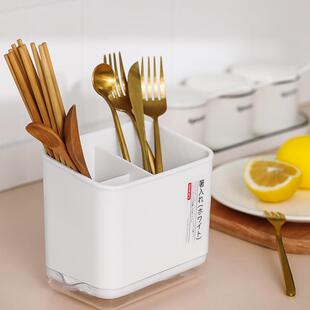 筷子笼家用餐具勺子收纳盒筷桶厨房防霉多功能沥水置物架筷篓笼子
