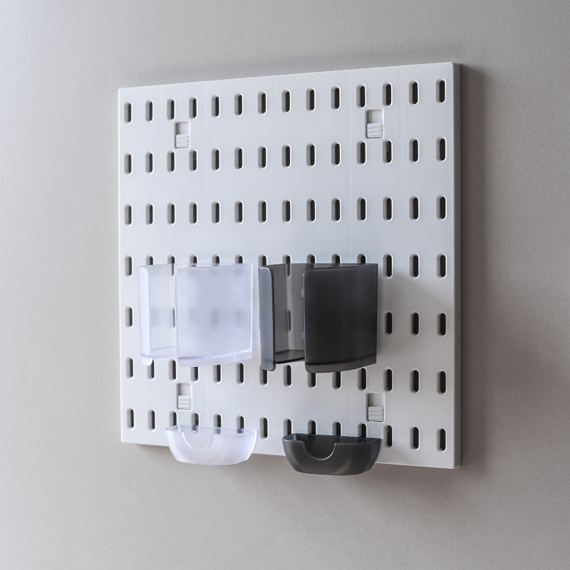 洞洞板咖啡器具收纳整理置物挂架