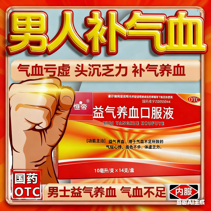 【恒帝】益气养血口服液10ml*14支/盒
