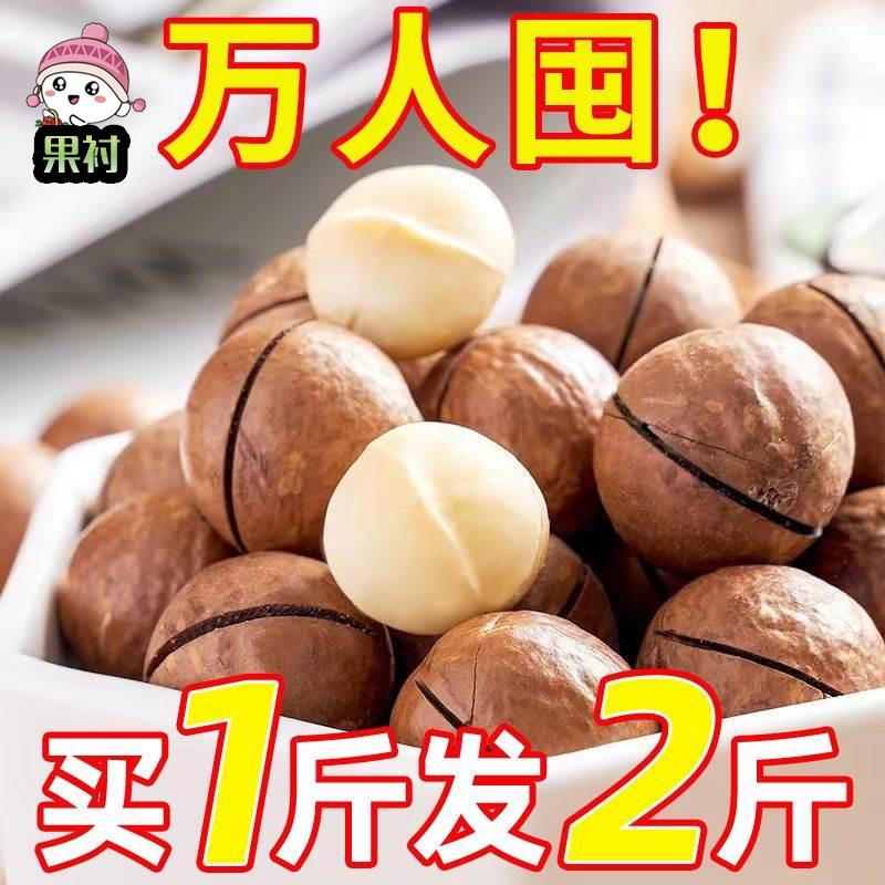 新货夏威果夷500g散装奶油夏果袋装半斤年货坚果干果零食15g