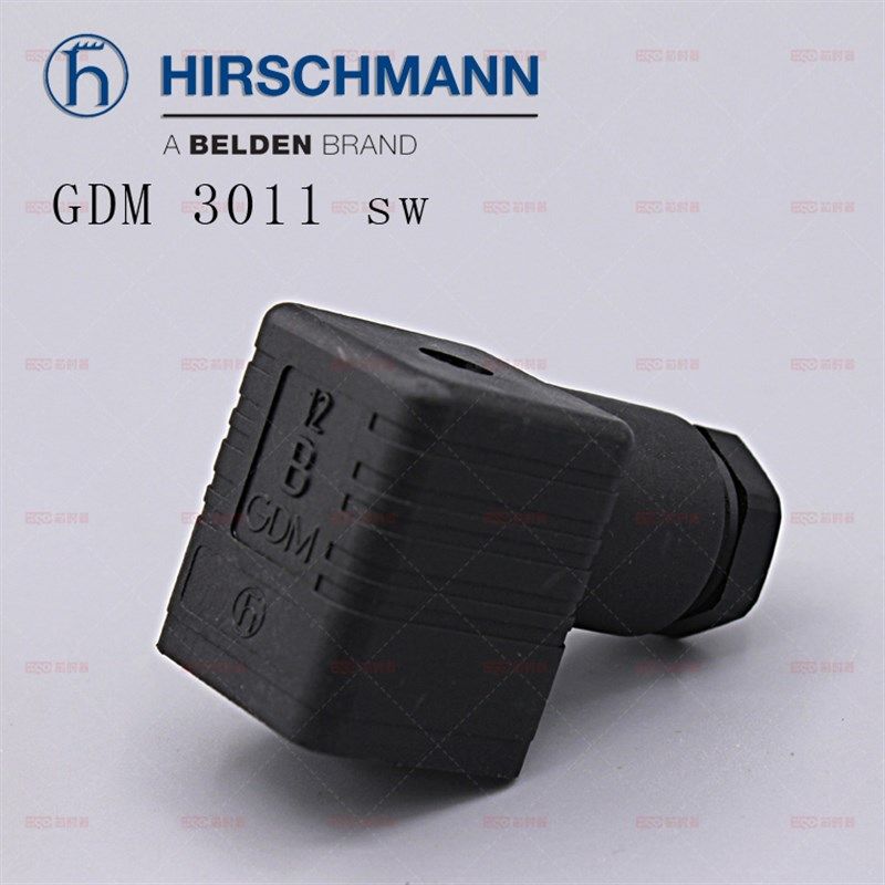 液压电磁阀黑色四插头压力继电器开关插头B-12接线盒 931 952-100