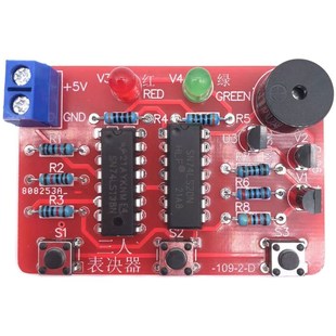 三人表决器制作套件四川单招技能考核高职考电工电子电路焊接实训