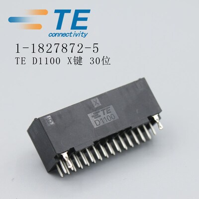 泰科TE D110 X键30位板端1-1827872-5连接器接插件安普AMP