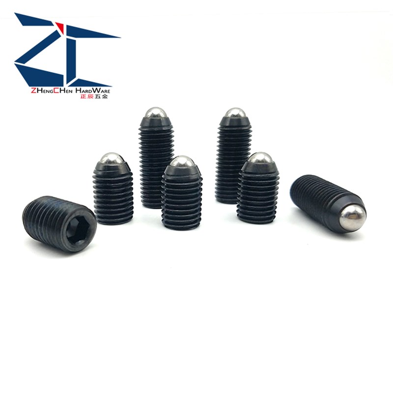 超轻载型BPY3/4/5/6/8定位珠波仔螺丝 球头弹簧柱塞 弹弓销 ZAC11