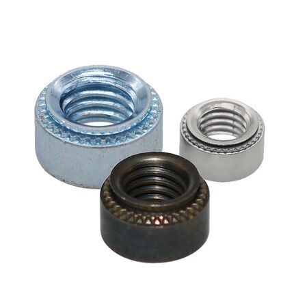 金固盈压铆螺母镀锌/不锈钢压板螺帽压卯件m234m5-0m6-1m8-2m1012