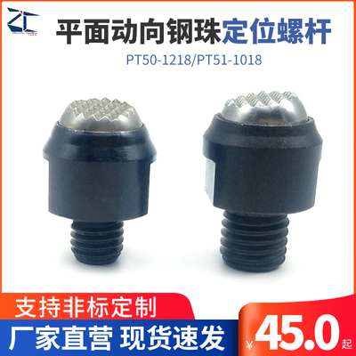 平面动向钢珠定位螺杆PT50-1218/PT51-1018支持件辅助件 齿形螺杆