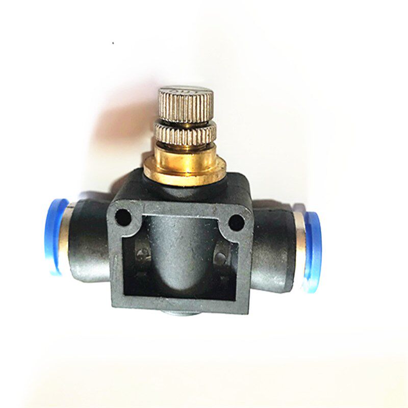 气管调节开关气动调气阀流量调动调速开关LSA4 6 8 10 12微调阀