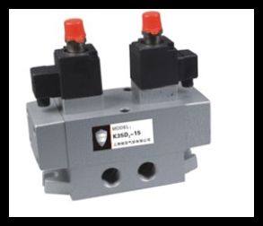 双电控电磁阀K35D2H-6 8 10 15 20 25滑阀三位五通气动换向阀老阀