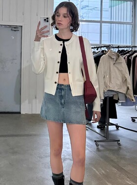 【现】General idea针织开衫2025新款针织衫外搭超火外套上衣4501