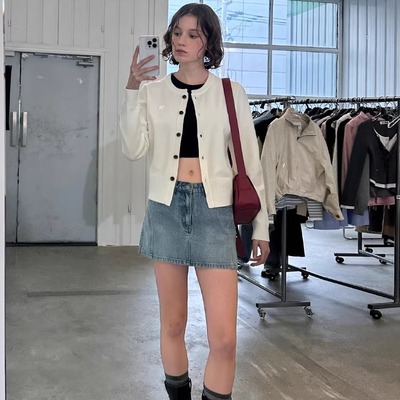 【现】General idea针织开衫2025新款针织衫外搭超火外套上衣4501