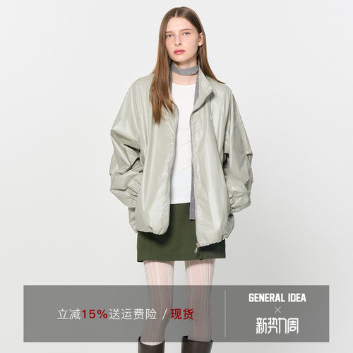 亮面薄款防晒夹克外套