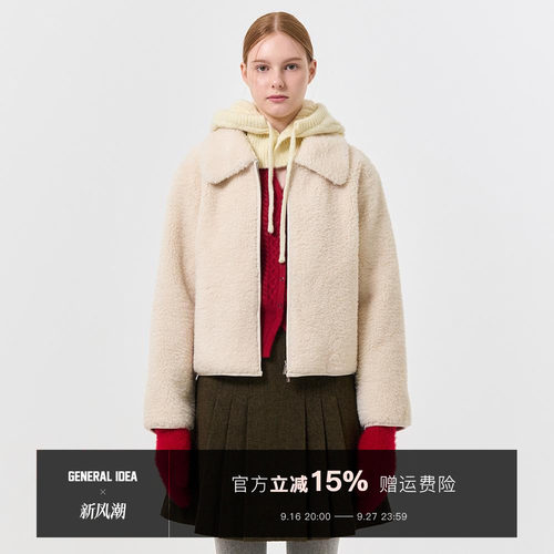 学院风复古夹克外套美式