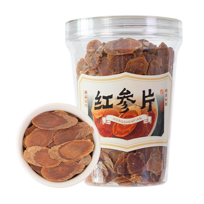 潮伯伯吉林长白山红参片泡水