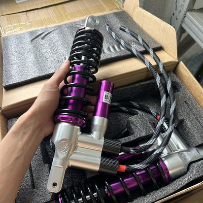 不可思议可调后减震钢印款小牛N1S小龟九号电摩通用改装避震带线