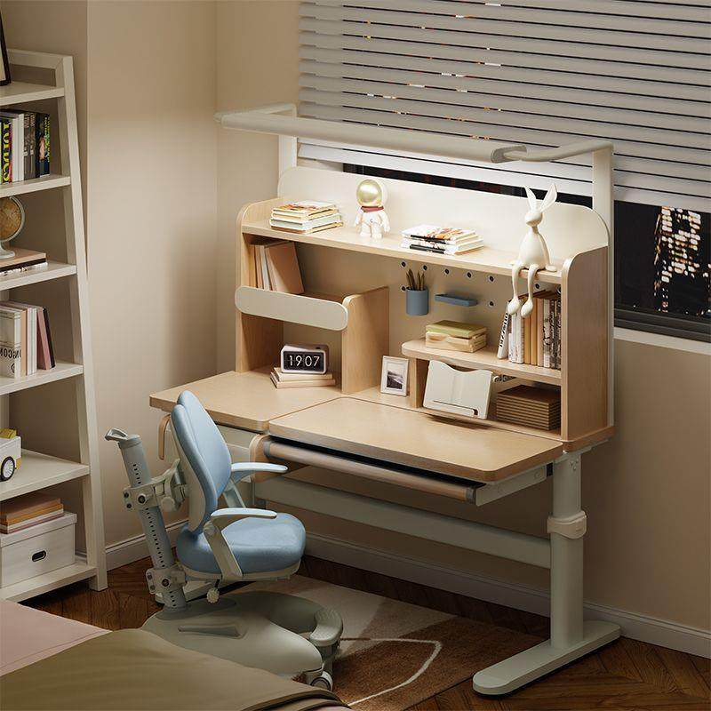 儿童学习桌小学生家用书桌写字桌子实木可升降课桌椅一体灯,玩具/童车/益智/积木/模型,其它,淘宝优惠券,粉丝福利购,淘宝优惠卷