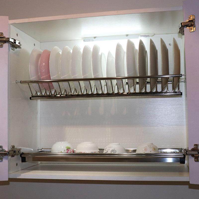 碗碟沥水架双层304不锈钢挂式打孔拉篮吊柜碗碟架置物收纳架,玩具/童车/益智/积木/模型,其它,淘宝优惠券,粉丝福利购,淘宝优惠卷