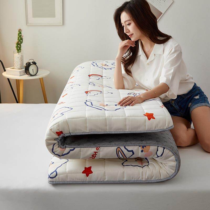 厂家磨毛床垫加厚亲肤棉学生单双人宿舍床褥子可折叠防滑睡垫