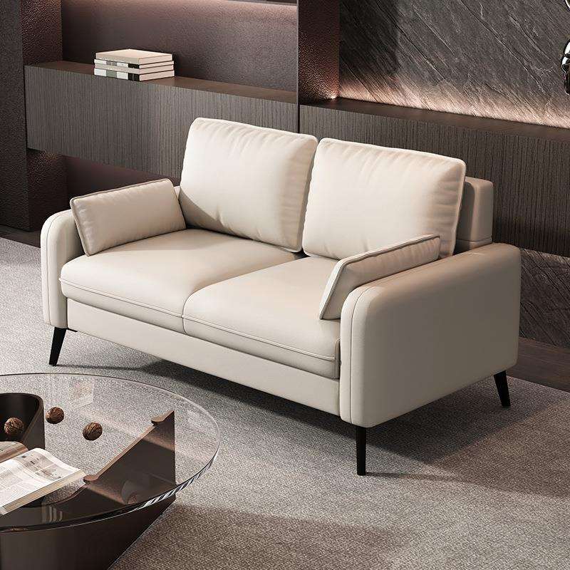 小户型客厅轻奢卧室公寓出租房服装店美发店休息区小沙发简约现代