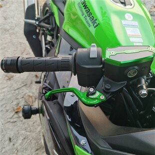 改装 适用川崎ZX4RR ZX4R 23年款 两指竞技刹车离合车手 铝合K金短款