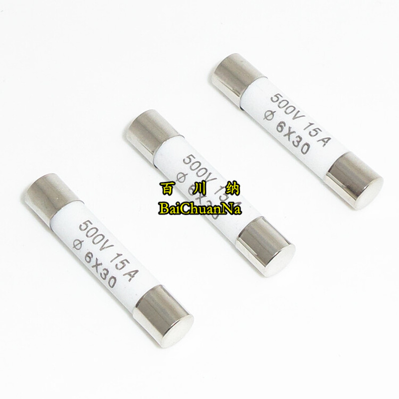 正浩RO58熔断器 R058陶瓷保险丝管 500V 0.5A 1A 2A 3A 4A 6X30mm-封面