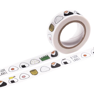 分装胶带 BSIDELABEL 和纸胶带 MT承制寿司胶带 分装