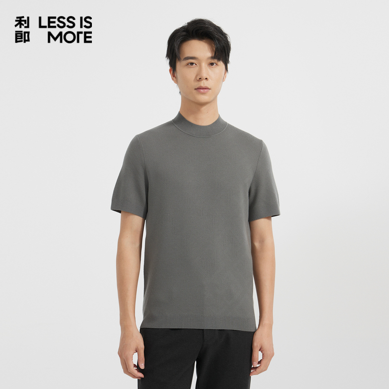 【商场同款】利郎奥莱毛衣2025冬季新款时尚保暖针织毛衫Q4DMS018