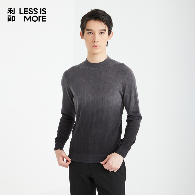 【商场同款】利郎奥莱毛衣2025冬季新款时尚保暖针织毛衫A4DMS905