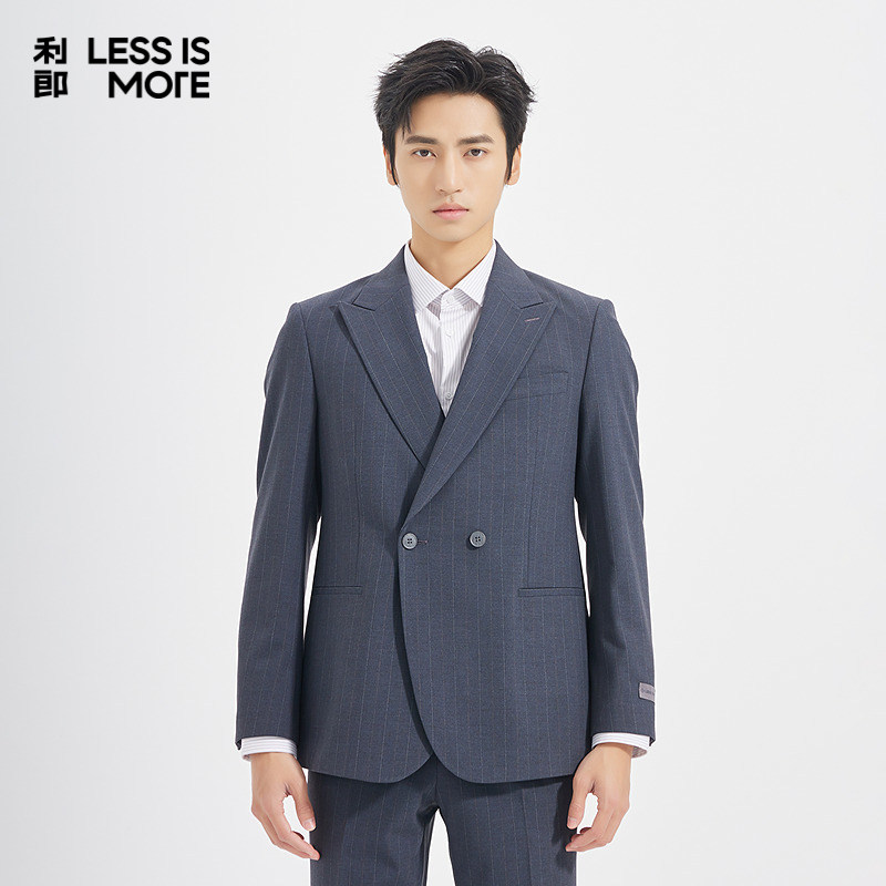 【商场同款】利郎奥莱西服套装2025青年商务秋季新款三件套西装男