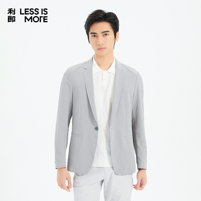 【超薄空调服】利郎奥莱空调服男2026夏新款时尚轻薄单西A5XKF83