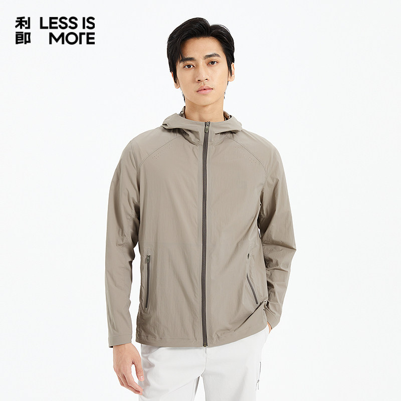 【凉感面料】利郎奥莱空调服男2026夏季新款时尚夹克外套Q5XKF003